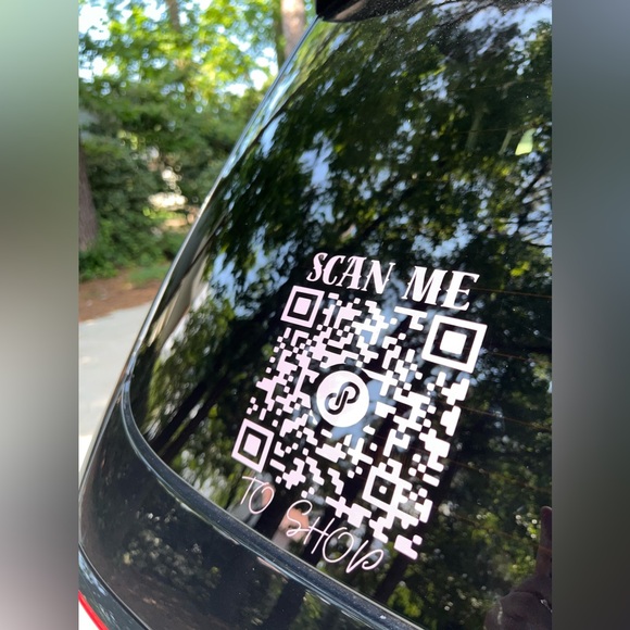 Custom QR Vinyl Sticker - Picture 2 of 6